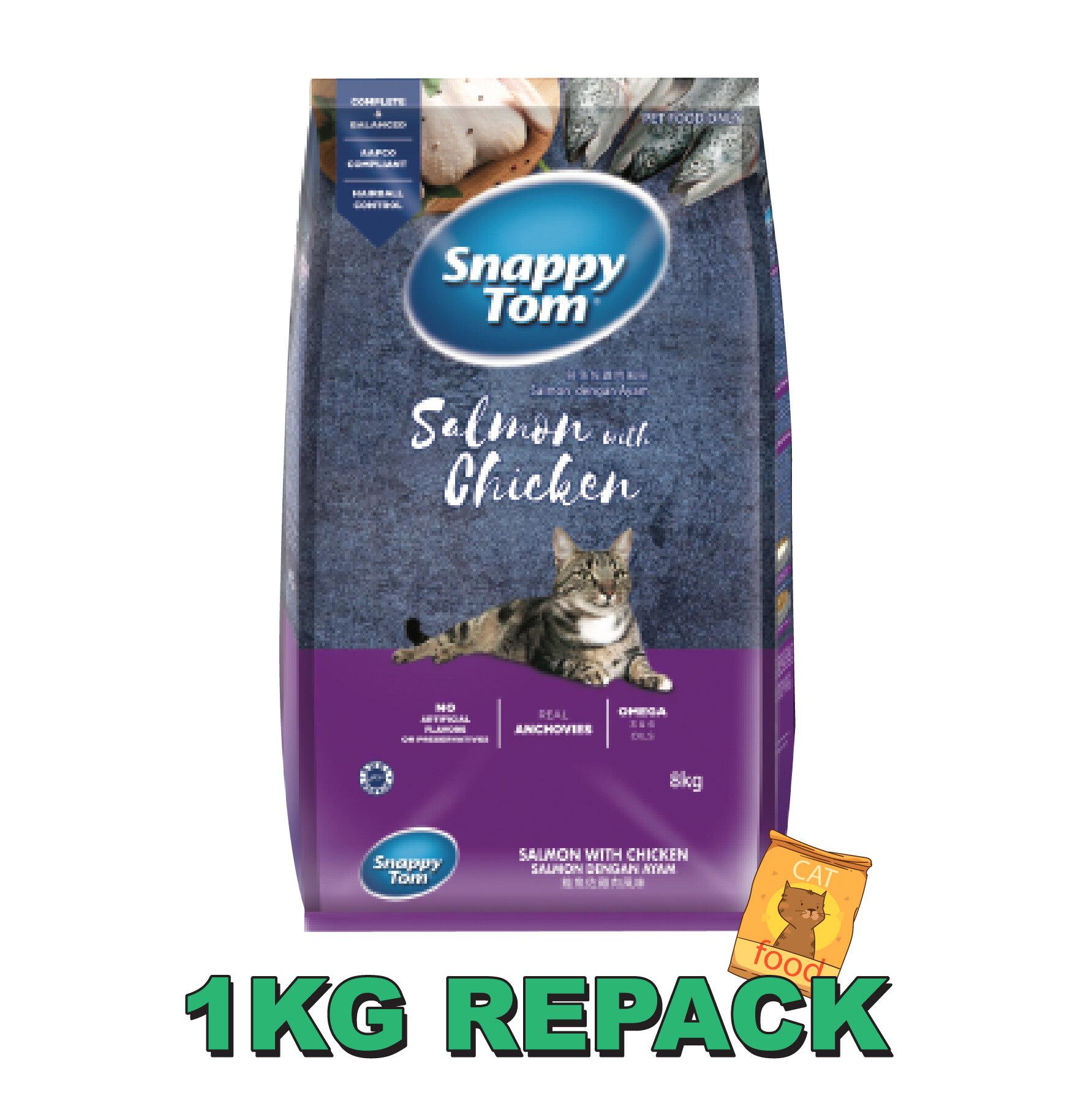 Snappy tom on sale cat food